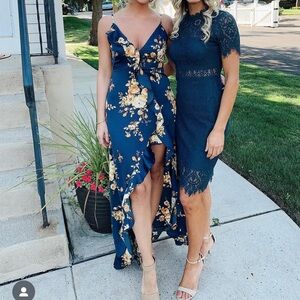 Dress Forum Navy Floral Dress